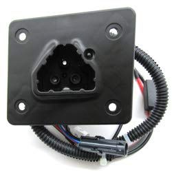 Technical Precision Replacement for EZGO/Cushman/TEXTRON Charger Receptacle 48V Delta-Q for Electric RXV Freedom 2017 Golf CART