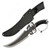 SZCO Supplies 19.5" Fantasy Ghoul Medieval Style Short Sword With Sheath, Black view 1