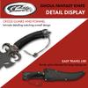 SZCO Supplies 19.5" Fantasy Ghoul Medieval Style Short Sword With Sheath, Black view 4