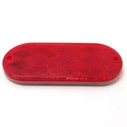 Technical Precision Replacement for EZGO/Cushman/TEXTRON Oval RED Reflector 2FIVE for Gas RXV Freedom 2017 Golf CART