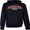 Arizona Wildcats NCAA Officially Licensed Womens Hooded Sweatshirt Applique Team Color, Large view 3