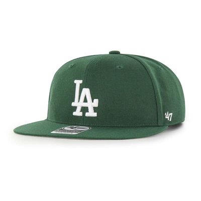 47 Los Angeles Dodgers Hat Mens Womens Adjustable Baseball Cap, Structured Fit, Dark Green, One Size