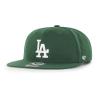 47 Los Angeles Dodgers Hat Mens Womens Adjustable Baseball Cap, Structured Fit, Dark Green, One Size view 1