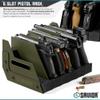 Savior Equipment Gun Pistol Revolver Firearm Handgun Rack Stand, Fit 6 of Most Long-Barreled Pistols, Cushioned Foam to Protect, Gun Safe Cabinet Storage Organizer Accessories view 2