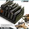 Savior Equipment Gun Pistol Revolver Firearm Handgun Rack Stand, Fit 6 of Most Long-Barreled Pistols, Cushioned Foam to Protect, Gun Safe Cabinet Storage Organizer Accessories view 3
