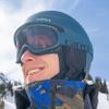 Giro Cruz Ski Goggles - Snowboard Goggles for Men, Women & Youth - Anti-Fog - OTG - Black Future Strap with Clear Lens view 3