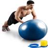 sainio Anti-Slip Balance Stability Ball Exercise Gym Ball with Pump (Multicolour) view 1