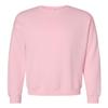 BELLA + CANVAS - Unisex Sponge Fleece Drop Shoulder Crewneck Sweatshirt - 3945 - Pink - L view 1
