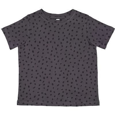 RABBIT SKINS Fine Jersey Toddler T-Shirt Boy & Girl| Kids Tee| Blank Child Tshirt, Slat Spot, 4