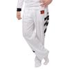 Cincinnati Bengals NFL Mens White Stripe Pajama Pants - L view 1