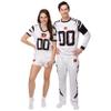 Cincinnati Bengals NFL Mens White Stripe Pajama Pants - L view 3