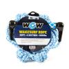 WOW Sports Towing Rope for Wakeboard, Water Ski and Wakesurf, 4-Section Rope, 25' view 1