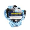 WOW Sports Towing Rope for Wakeboard, Water Ski and Wakesurf, 4-Section Rope, 25' view 2