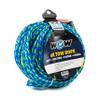 WOW Sports Towing Rope for Wakeboard, Water Ski and Wakesurf, 4-Rider 4K Tow Rope with 2 Sections, 60' view 2