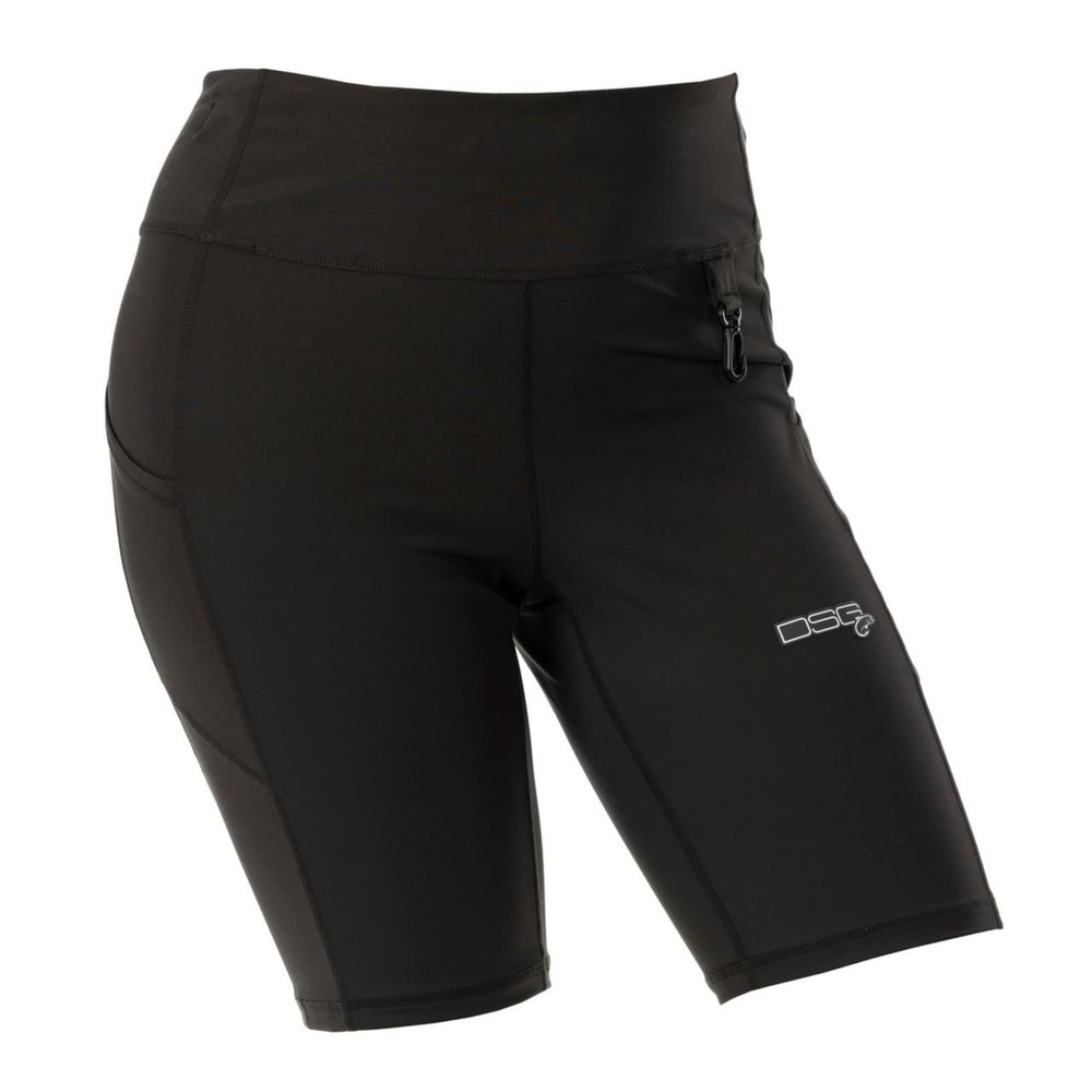 DOING SOMETHING GREAT Women's High Waisted Boat Shorts - X-Small, Dark Charcoal