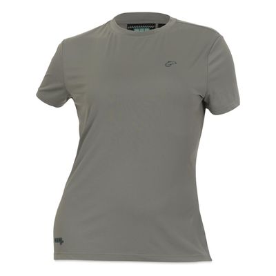 DOING SOMETHING GREAT (DSG Outerwear) Women's Solid Short Sleeve Fishing Shirts - XX-Large, Lichen