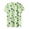 CGGMVCG St Patricks Day Shirt Women Short Sleeve Casual Top Shamrock Shirts St. Patrick's Day Soft Leave St Patricks Day Womens Clothing, Z01 Mint Green, M view 4