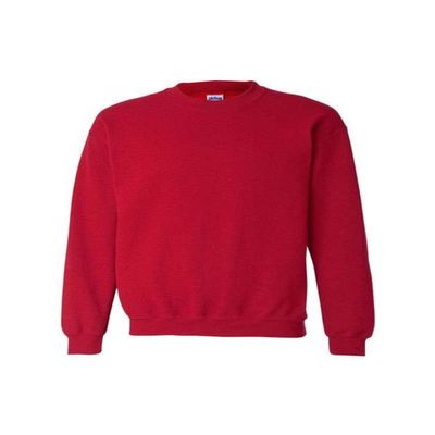Gildan Fleece Crewneck Sweatshirt, Style (G1800), Antique Cherry Red, XX-Large