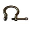 US Stainless Marine Grade Stainless Steel 316 Bow Shackle with Locking Pin (1/2" 12mm Bow Shackle with Locking Pin) view 2