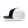 Richardson 312 1-Pack Twill Back Trucker Cap Adjustable Backstrap Baseball Cap | Bulk Packs Available - One Size - Navy/White view 3