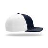 Richardson 312 1-Pack Twill Back Trucker Cap Adjustable Backstrap Baseball Cap | Bulk Packs Available - One Size - Navy/White view 4