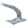 Lewmar Galvanized Steel Epsilon Anchor 35 lbs. for Boats 33'-47', concave fluke, Lead ballasted tip for Quick Setting, Lloyds Rated, Measures 26-3/8" L x 14-4/5 W- 2020221497 view 1