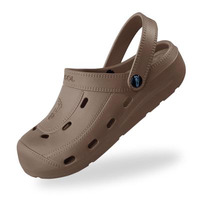 NUUSOL Unisex McCall Clog, Lightweight EVASOL Foam Footwear (Smoked Bronze, US Footwear Size System, Adult, Women, Numeric, Medium, 7)