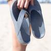 NUUSOL Unisex Cascade Flip Flop, Lightweight EVASOL Foam Footwear, Slate Gray, 11 Women/10 Men view 2