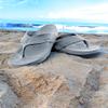 NUUSOL Unisex Cascade Flip Flop, Lightweight EVASOL Foam Footwear, Slate Gray, 11 Women/10 Men view 3