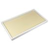 Beige Velcro Deluxe Display Pad with White Plastic Tray Measures: 14 3/4 x 8 1/4 x 1 view 1