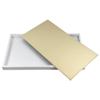 Beige Velcro Deluxe Display Pad with White Plastic Tray Measures: 14 3/4 x 8 1/4 x 1 view 2