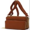 MIZUBA Small Crossbody Cell Phone Purse Mini Messenger Shoulder Bag Crossbody Wallet with Credit Card Slots (W-brown) view 3