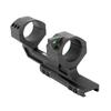 Monstrum Next Level Series Offset Scope Mount with Integrated Anti-Cant Level Bubble | 30 mm Diameter view 1