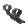Monstrum Next Level Series Offset Scope Mount with Integrated Anti-Cant Level Bubble | 34 mm Diameter view 1