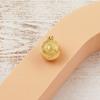 14K Yellow Gold Plain and Matte Round Soccer Ball Pendant Model_X_Fashion-1091 view 2