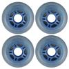 Player's Choice Inline Skate Wheels Multi use 76mm 86A Blue Outdoor (4 Wheels) view 1