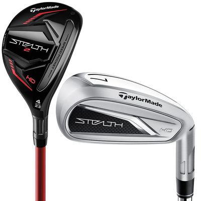 Taylormade Stealth HD Combo Set 4/5H+6-PW+AW (Steel KBS Max 85, Stiff)
