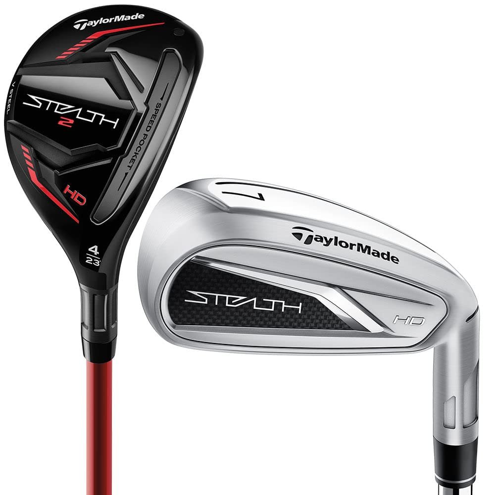 Taylormade Stealth HD Combo Set 4/5H+6-PW+AW (Steel KBS Max 85, Stiff)
