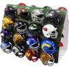 Riddell 32 Piece NFL Helmet Tracker Set - Gumball Size Helmets - All NFL Current Logo's - New 2023 Set view 2