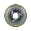 Player's Choice Inline Skate Wheels 80mm 78A Clear Silver Cyclone Spoke Indoor/Outdoor (8 Wheels) view 2