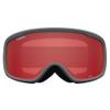 Giro Cruz Asian Fit Adult Snow Goggle - Grey Wordmark Strap with Amber Scarlet/Lenses view 3