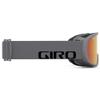 Giro Cruz Asian Fit Adult Snow Goggle - Grey Wordmark Strap with Amber Scarlet/Lenses view 4