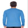 Expert Brand USA-Made Men's TriTec Activewear Performance Long Sleeve Crewneck Shirt, Royal Blue, XL view 3