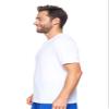 Expert Brand USA-Made Men's TriTec Activewear Performance Crewneck Short Sleeve T-Shirt, White, Medium view 2