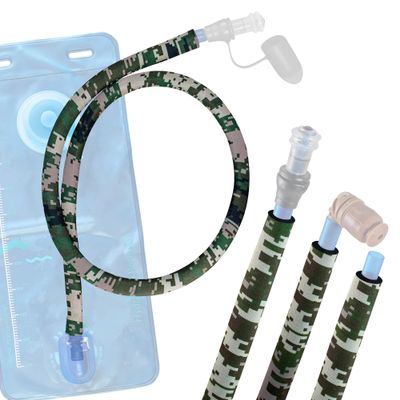 Gearhandle Drink Tube Insulator Insulation Sleeve Compatible with Osprey, Platypus, Hydrapak, Source, and CamelBak Hydration Backpacks - Drink Tube Insulation Hose Cover (Alpine Digital, 43" inch)