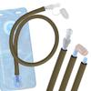 Gearhandle Drink Tube Insulator Insulation Sleeve Compatible with Osprey, Platypus, Hydrapak, Source, and CamelBak Hydration Backpacks - Drink Tube Insulation Hose Cover (OD Green, 36" inch) view 1