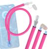 Gearhandle Drink Tube Insulator Insulation Sleeve Compatible with Osprey, Platypus, Hydrapak, Source, and CamelBak Hydration Backpacks - Drink Tube Insulation Hose Cover (Hot Pink, 43" inch) view 1