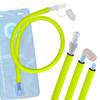 Drink Tube Insulator Insulation Sleeve compatible with Osprey, Platypus, Hydrapak, Source, and CamelBak Hydration Backpacks - Drink Tube Insulation Hose Cover (Fluorescent Yellow, 43" inch) view 1