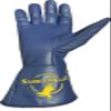 EPT Bull Ropes Bull Riding Glove Adult Left Hand Blue Cow Hide Size: 8.5 Right Hand view 1