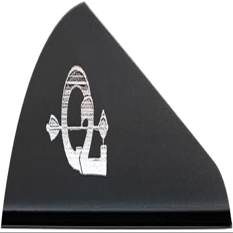 Q2i Archery Rapt-X Arrow Vanes - High-Profile Fletching Vanes with Tri-Fusion Adhesion for Stability & Control | Archery Accessories for Arrow Fletching (100, Black)